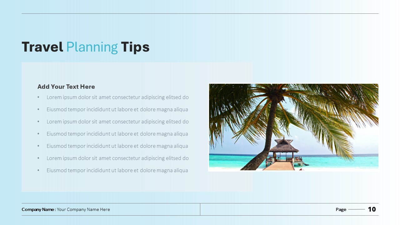 Travel Theme Google Slides 12