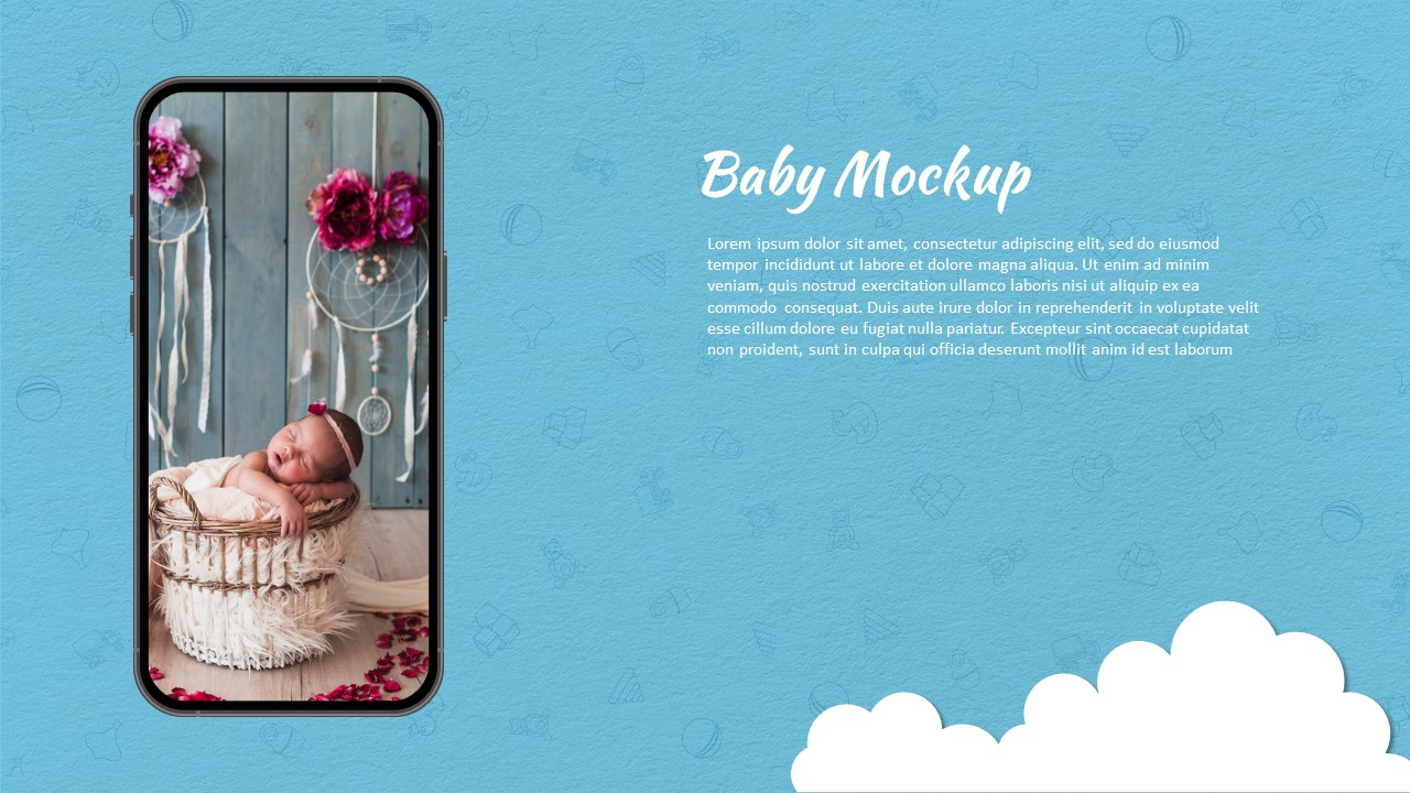 Baby Shower Slide Template 18