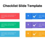 Checklist Slide Template 3