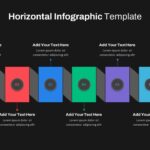 Dark Theme Infographic Slide Template
