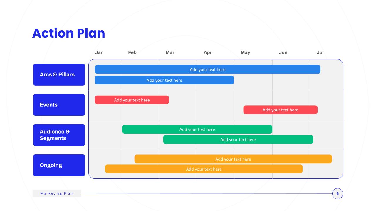 Marketing Plan Slide Template Simple 8