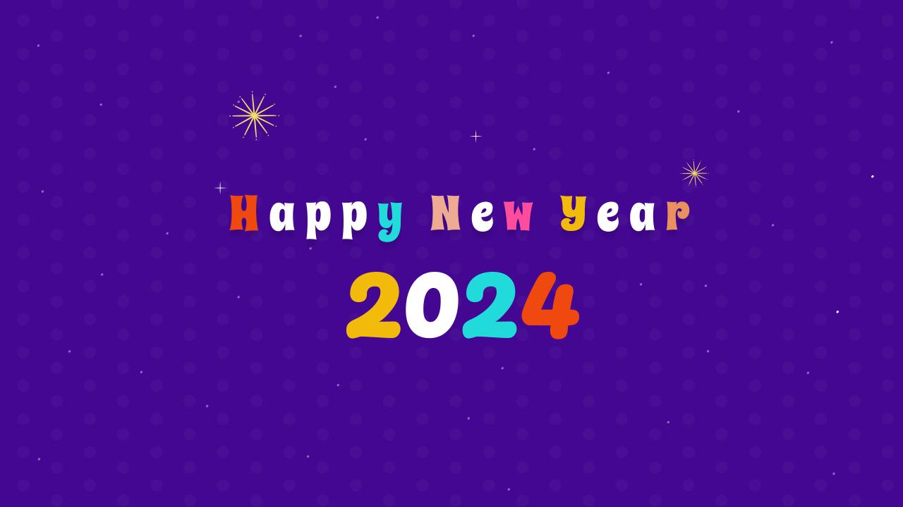 New Year Slide Background 1