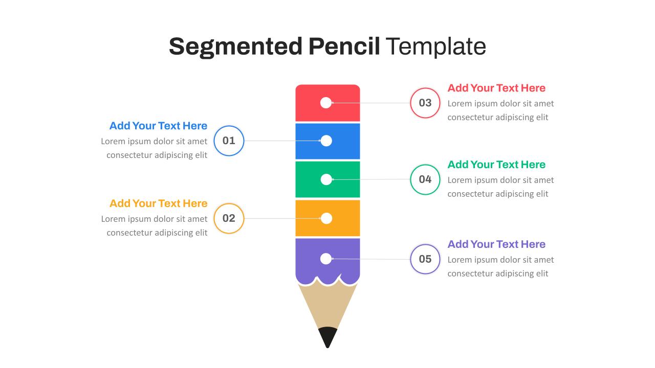 Pencil Slides Template