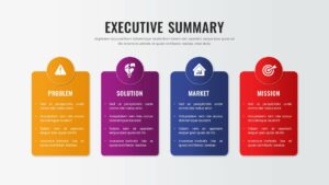 Business Executive Summary Slide