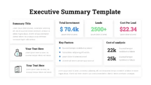 Executive Summary PowerPoint Template