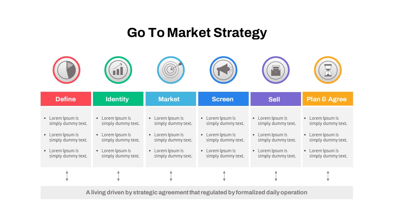 Go To Market Strategy Slide