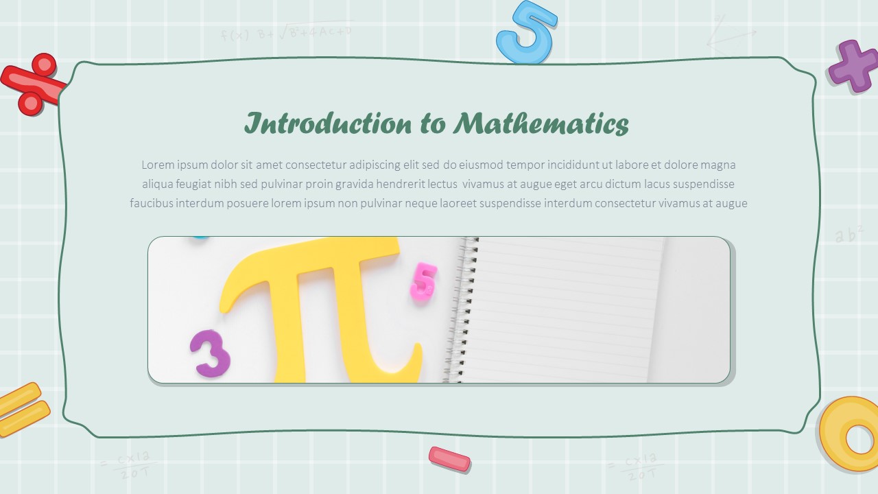 Math Slide Templates 4