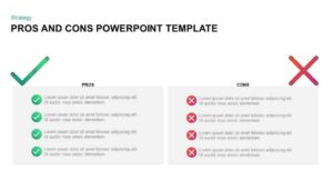 Pros and Cons Template for PowerPoint & Keynote