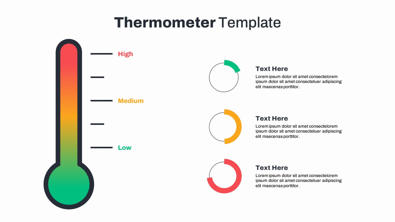 Thermometer Template Powerpoint