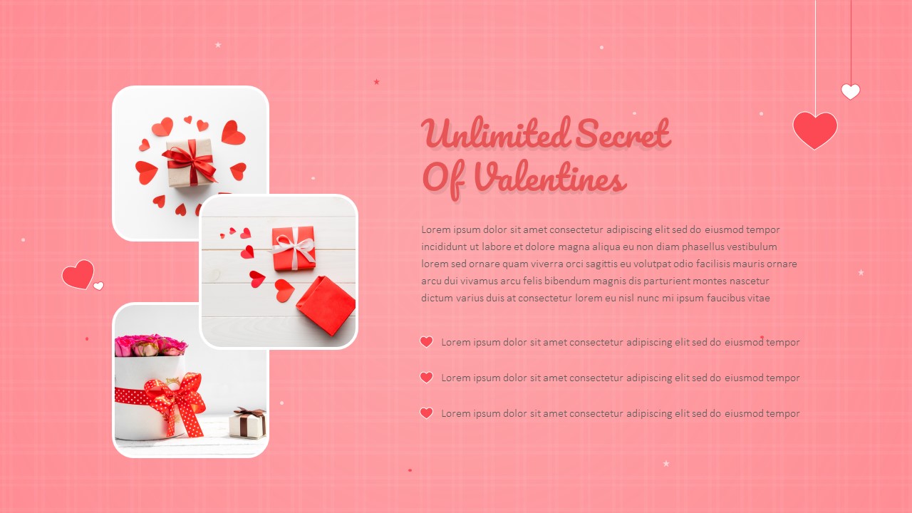 Valentines Day Slide Template 13