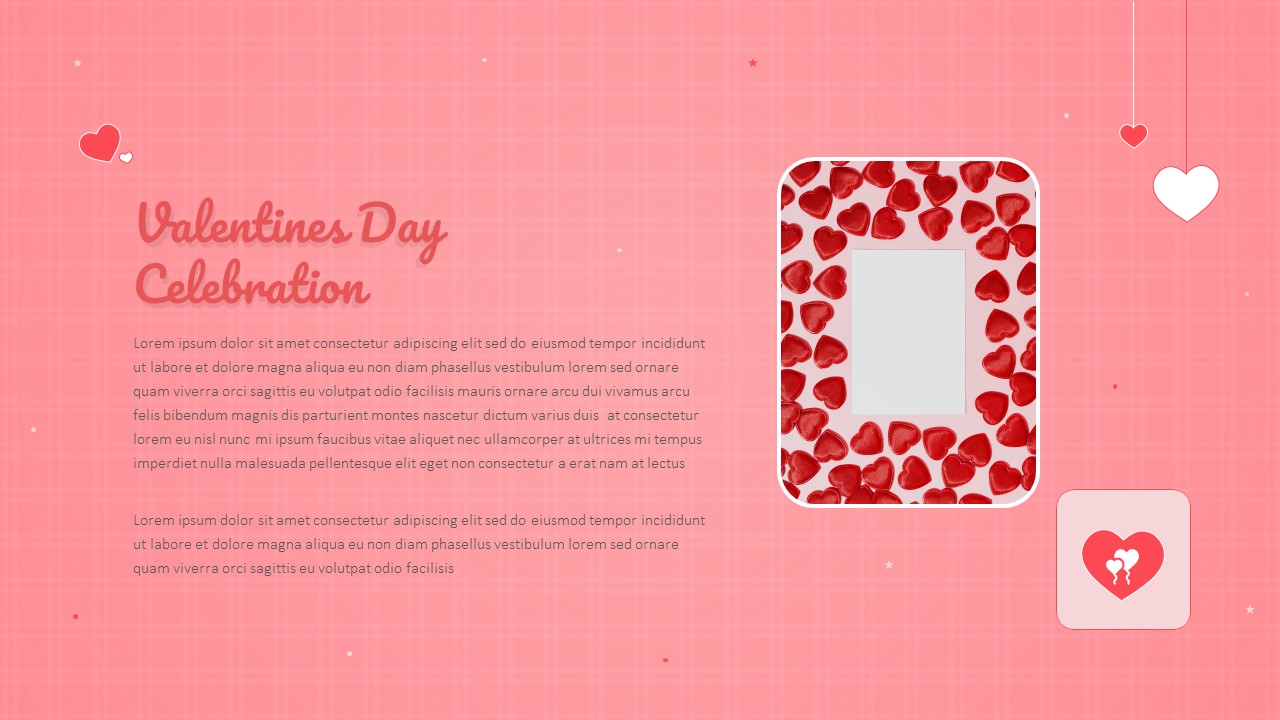 Valentines Day Slide Template 5