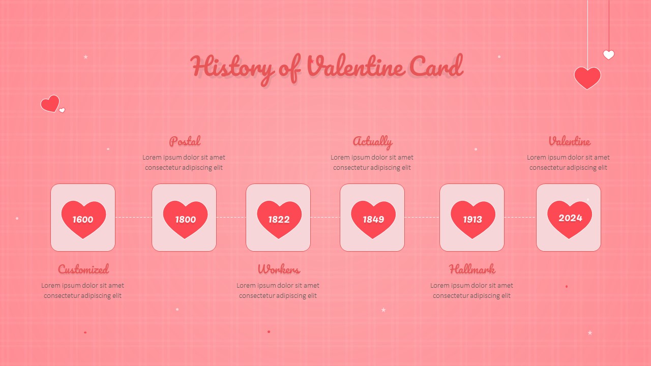 Valentines Day Slide Template 6
