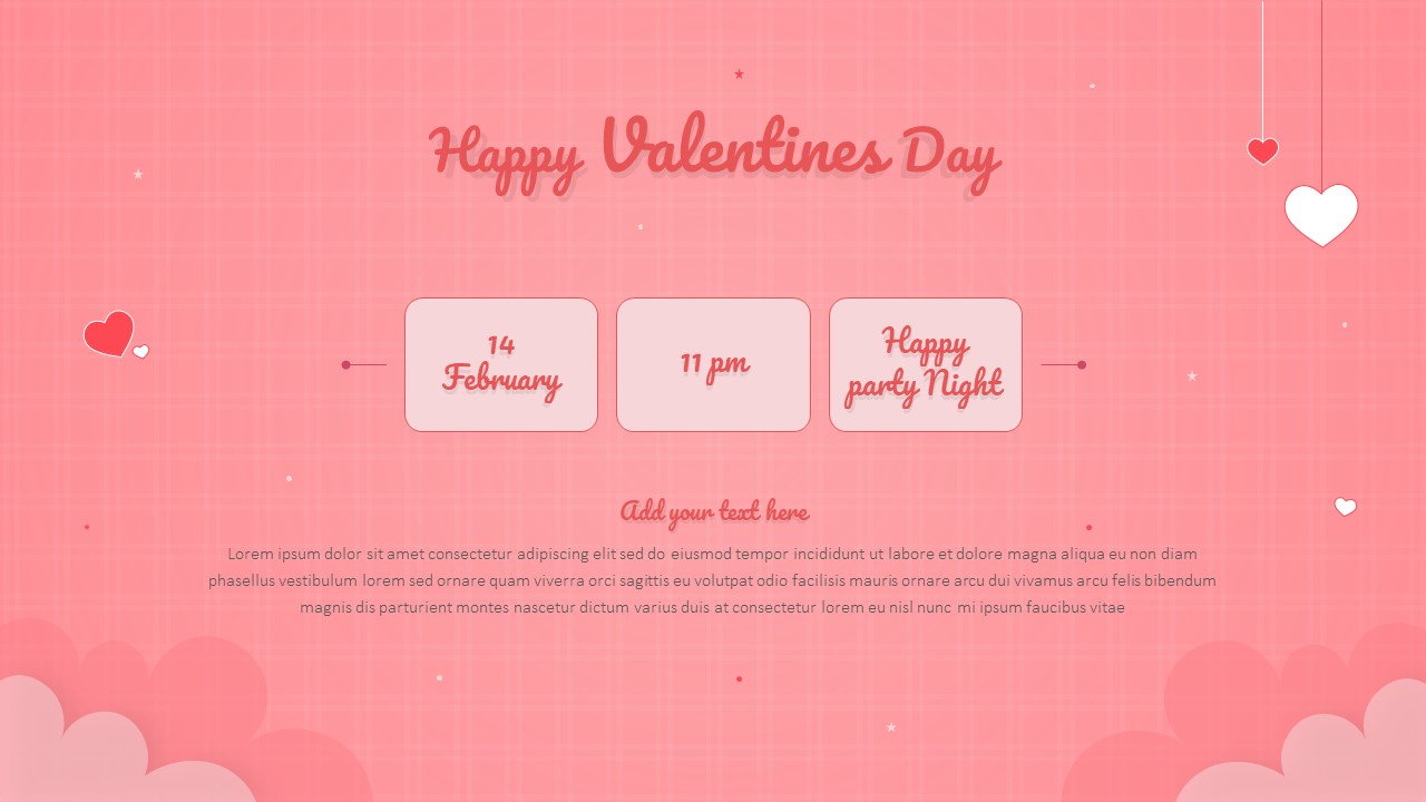 Valentines Day Slide Template 8