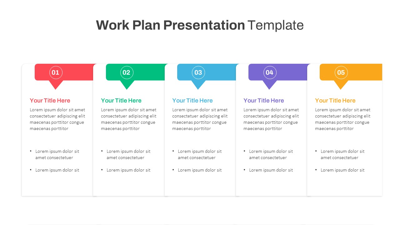 Work Plan Powerpoint Template