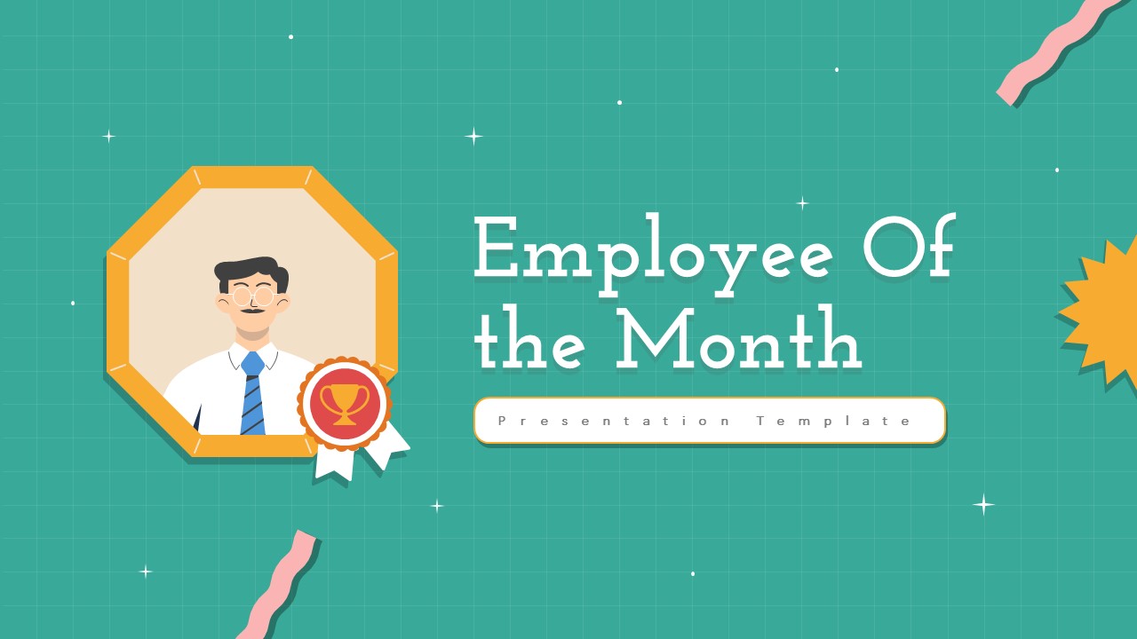 Best Employee Of The Month Template Ppt 2