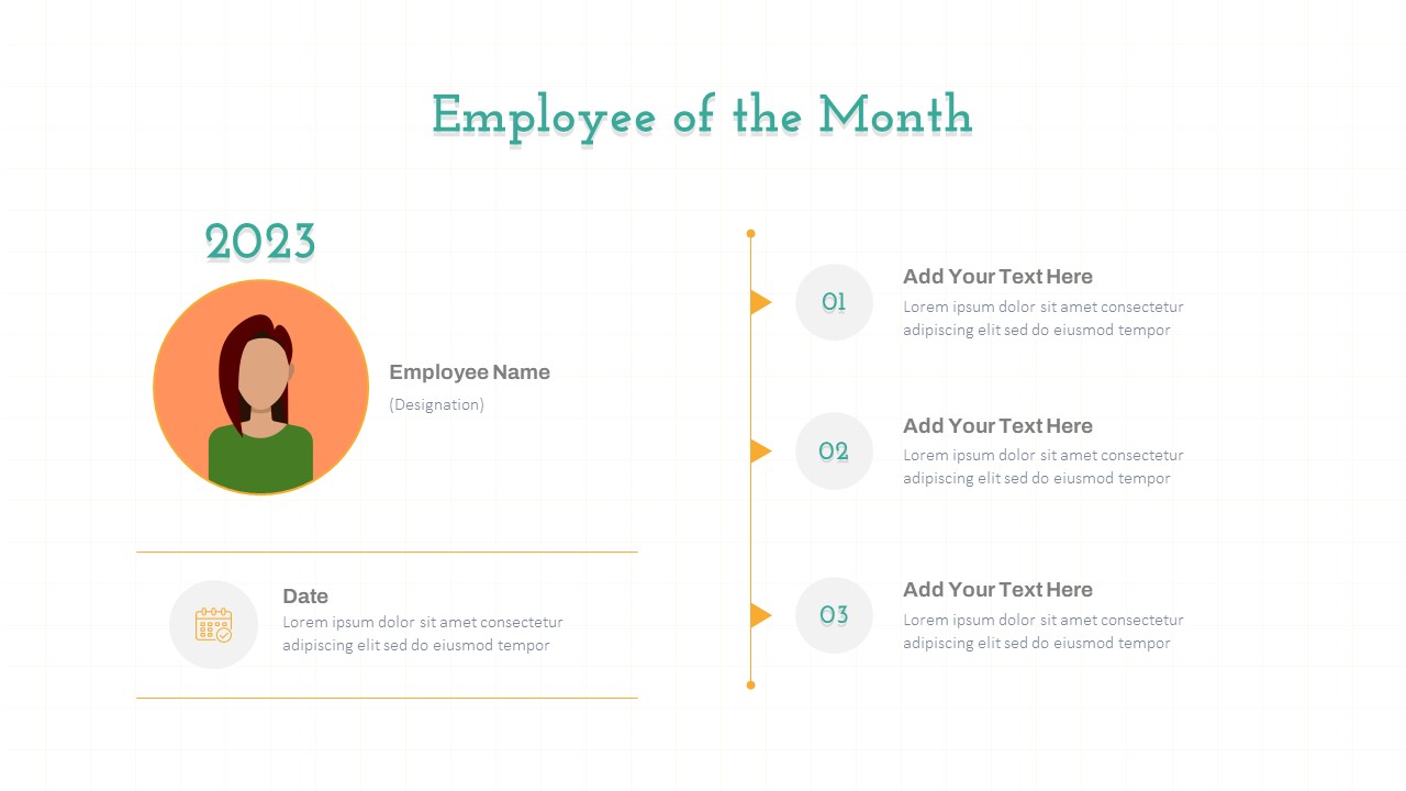 Best Employee Of The Month Template Ppt 4