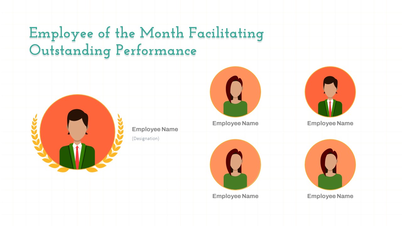 Best Employee Of The Month Template Ppt 8