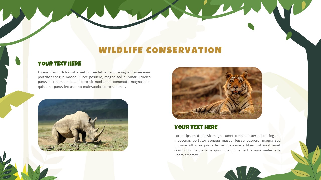 Jungle Powerpoint Presentation 15