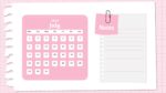 Monthly Calendar Slide Template 10