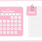 Monthly Calendar Slide Template 14