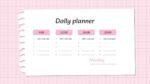 Monthly Calendar Slide Template 16