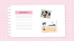 Monthly Calendar Slide Template 17