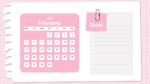 Monthly Calendar Slide Template 5