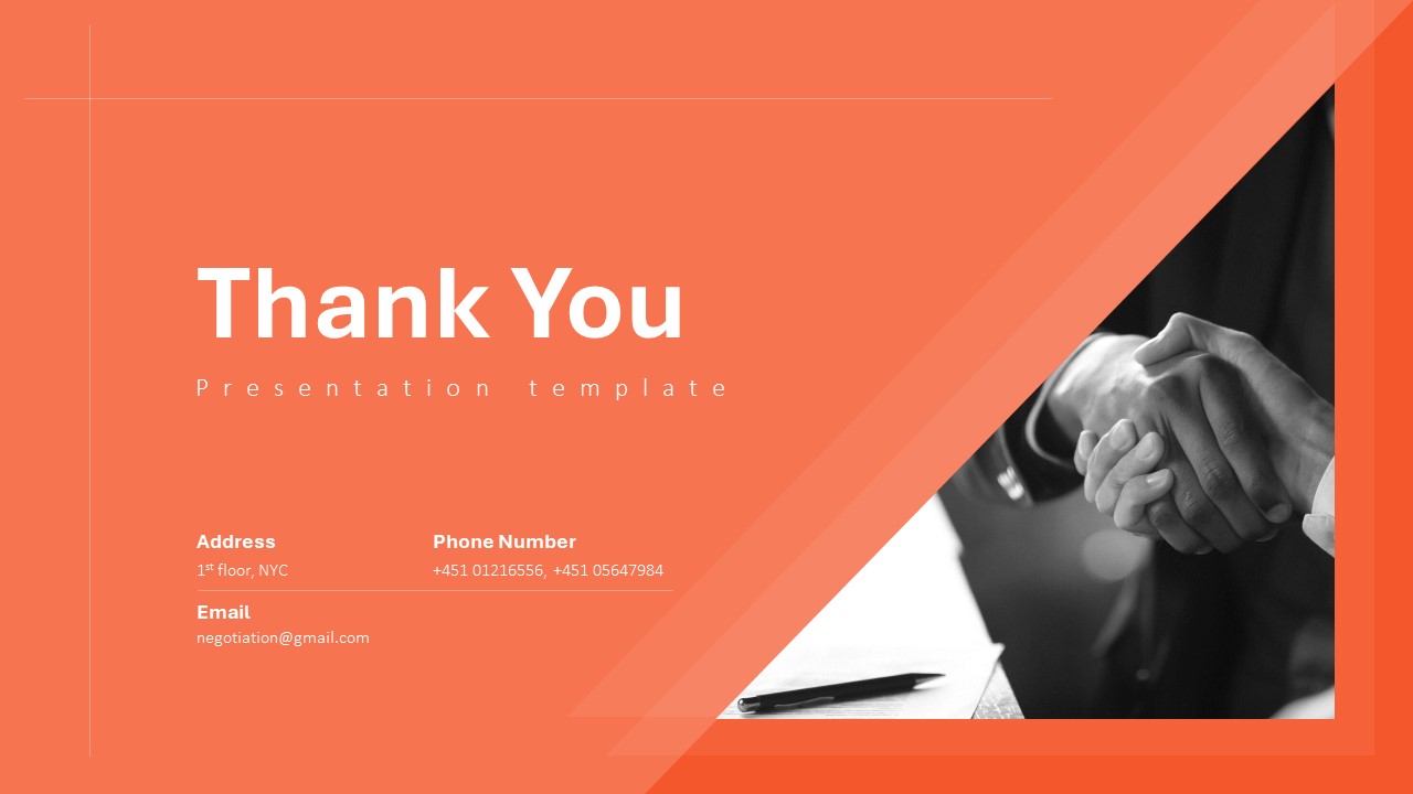 Negotiation Powerpoint Template 16