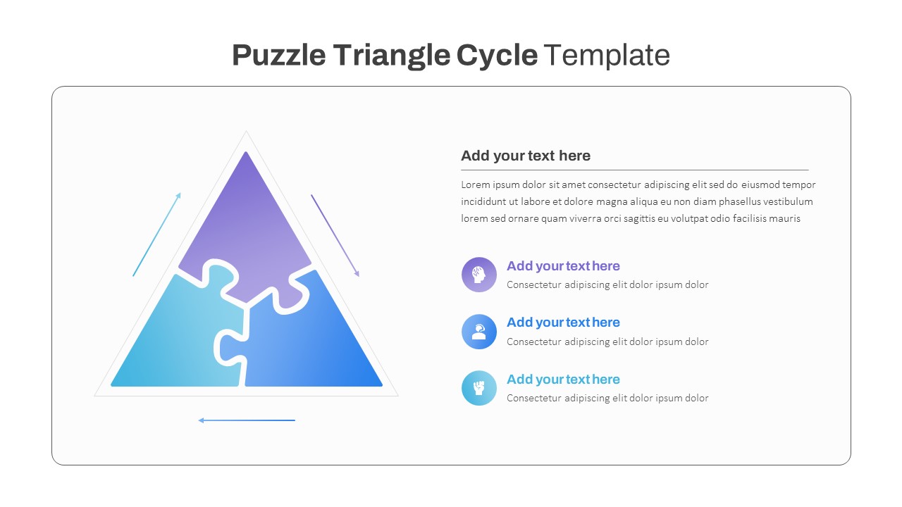 Puzzle Power Point Template