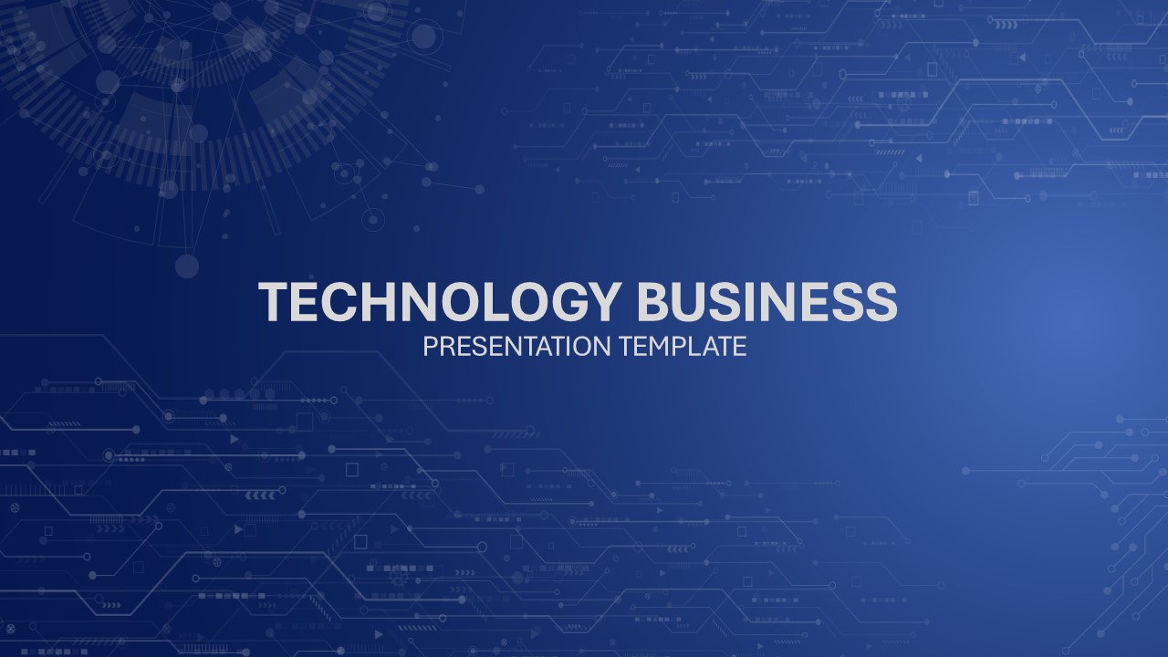 Technology Business Powerpoint Template