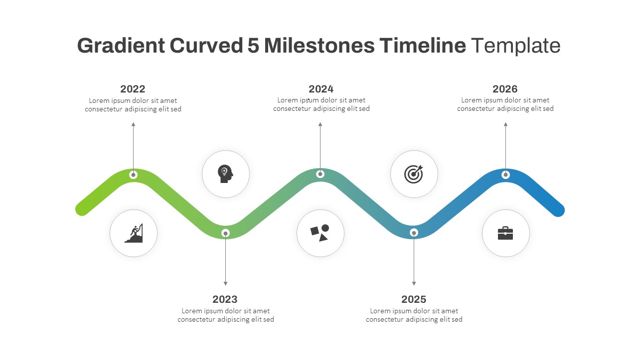 Milestone Template Ppt