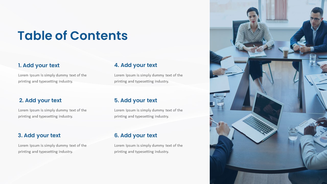 Event Sponsorship Proposal Table of Content Powerpoint Template and Google Slides