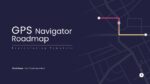 GPS Navigator Roadmap Presentation Template For Powerpoint and Google Slides