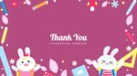 Kawaii Thank You PowerPoint Template