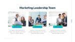 Marketing Leadership Team PowerPoint Template