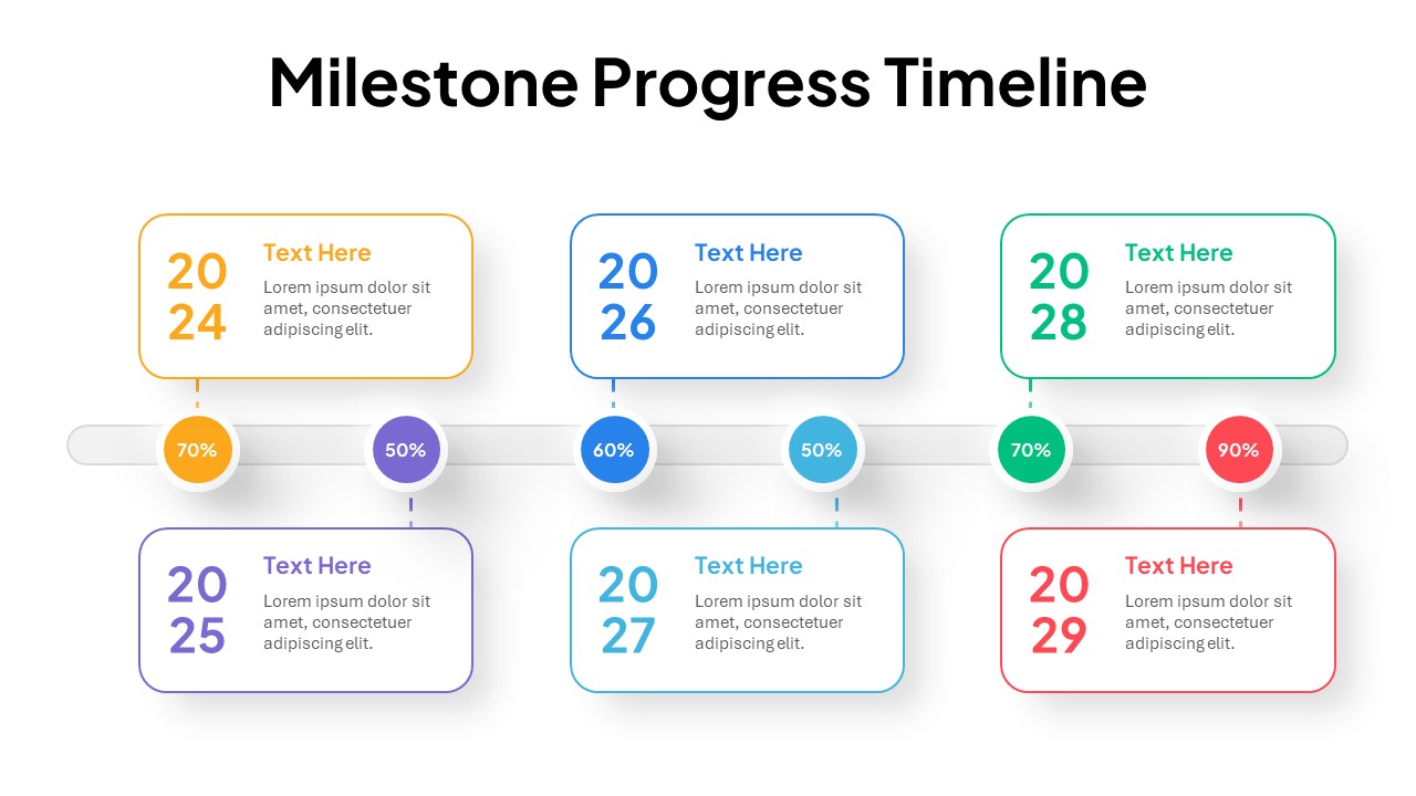 Annual Timeline Template For PPT And Google Slides SlideKit Annual Timeline Template For PPT And Google Slides SlideKit