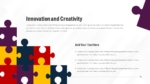 Puzzle Theme Innovation and Creative PowerPoint Template