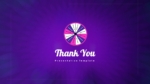 Wheel of Fun Thank You Presentation Template