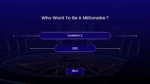 Who Wants To Be Millionaire Template for PowerPoint Presentation