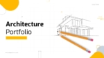 Architecture Portfolio Presentation Template for PowerPoint and Google Slides