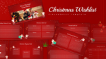 Christmas Wish List PowerPoint Template and Google Slides