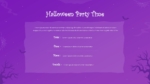 Halloween Party PowerPoint Slide