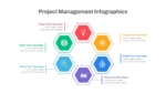 Hexagonal Shape Project Management Presentation Slides