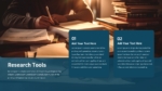 Master Thesis Research Tool PowerPoint Template