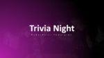 Trivia Night Presentation Template