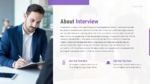 About Interview Presentation Template