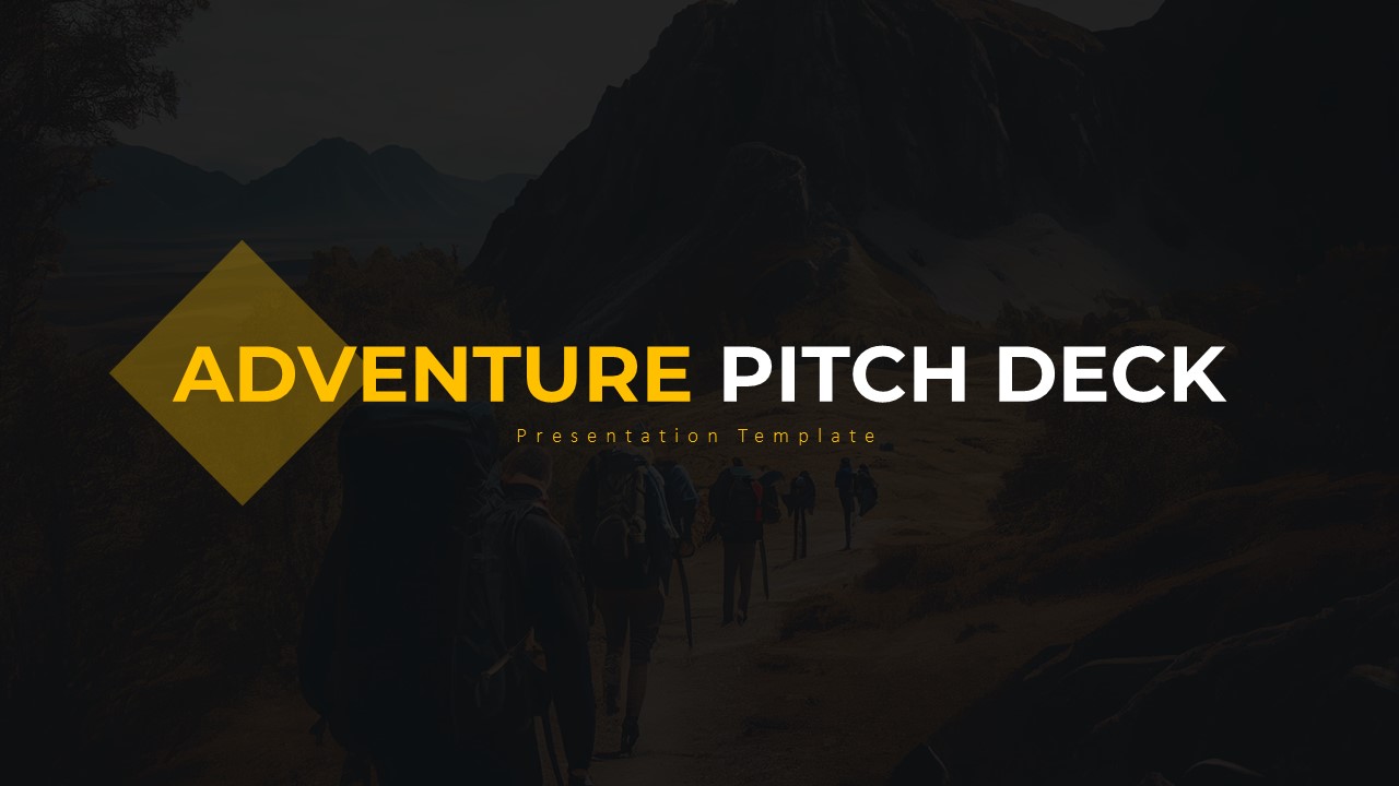 Adventure Pitch Deck