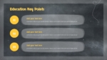 Black Board Theme Education Template PowerPoint Free