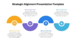 Circular Process Flow Strategic Alignment Template for PowerPoint & Google Slides