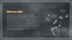 Free Chalk Board PowerPoint Template